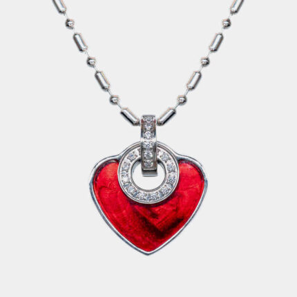 Millionaire Pendant Heart Red